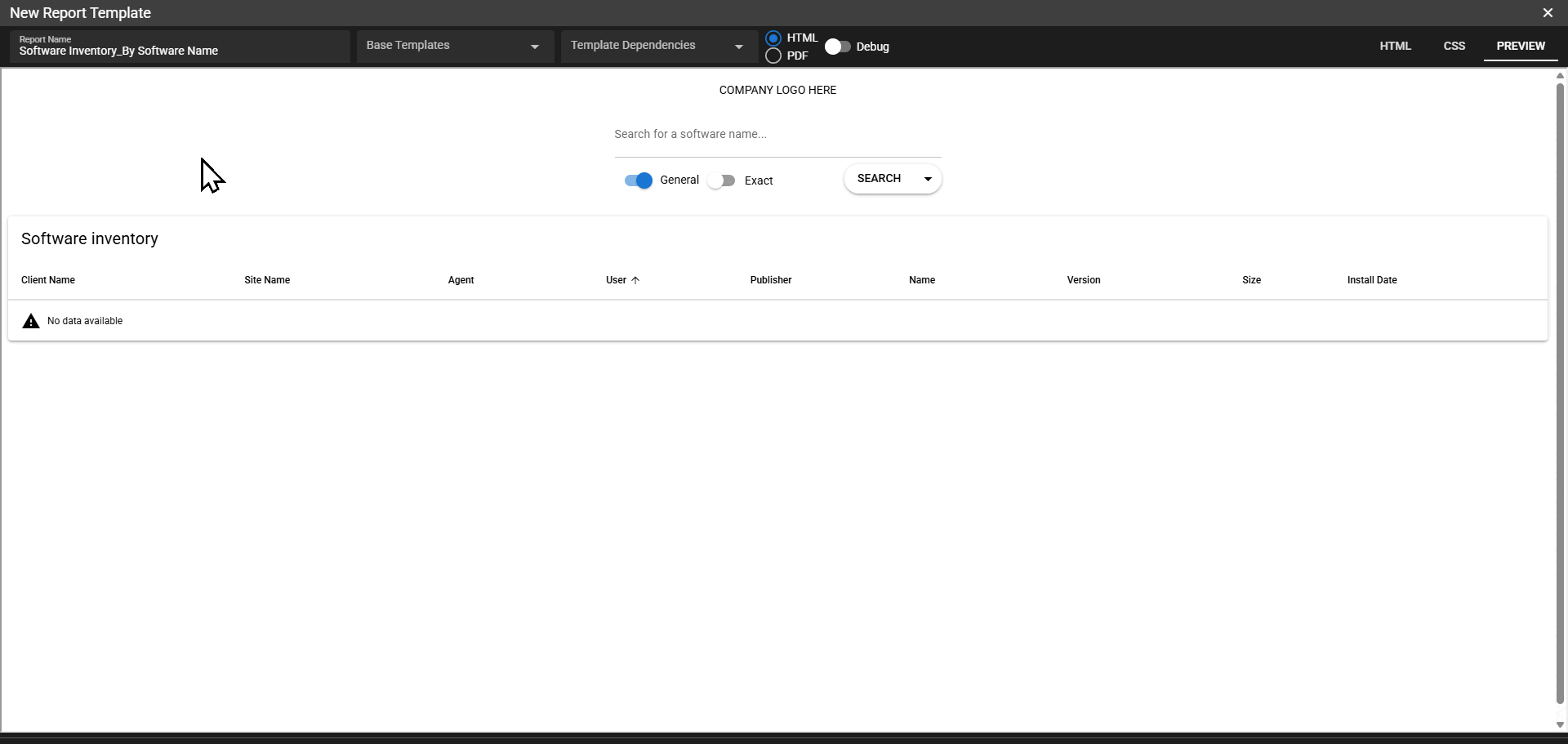 Software Inventory