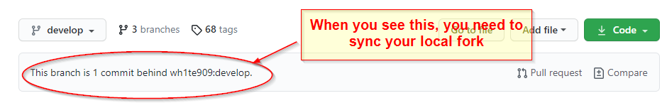 Sync Fork